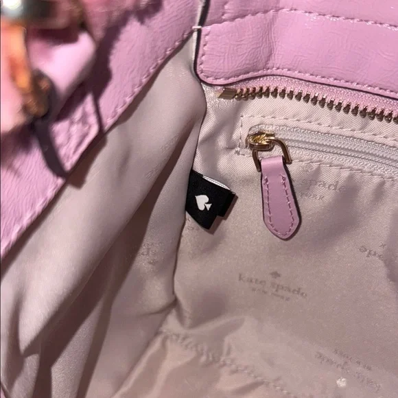 Kate Spade Pink Sherpa Tote Bag - Picture 3 of 6